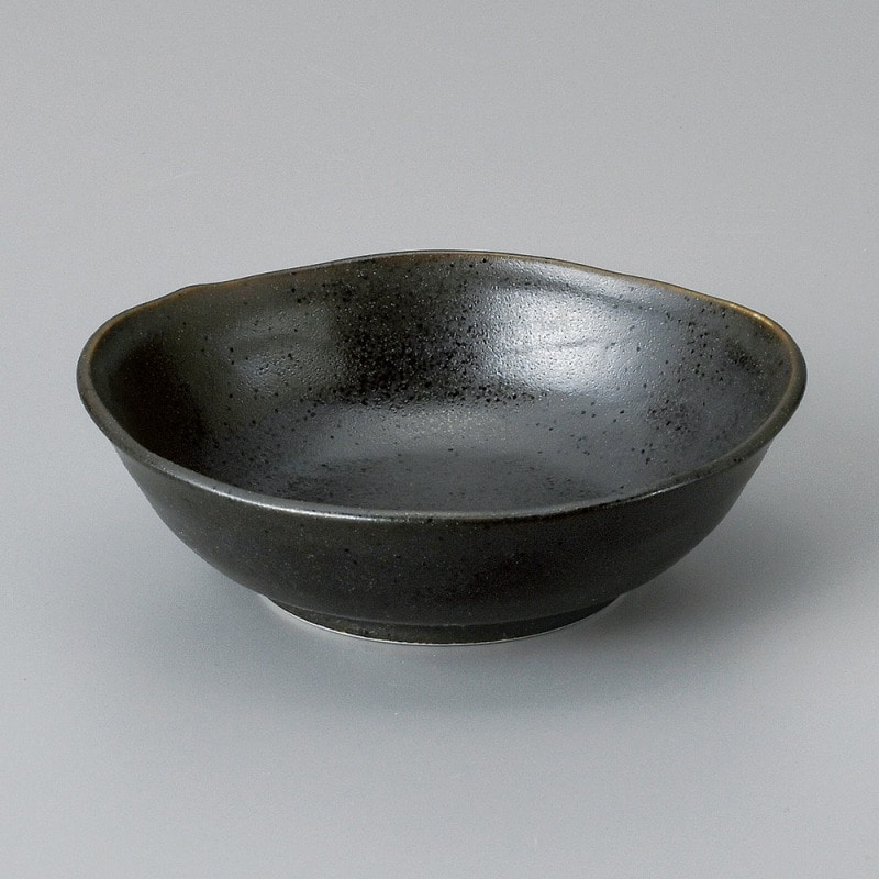 金正陶器 黒点おかず鉢 1個(ご注文単位1個)【直送品】