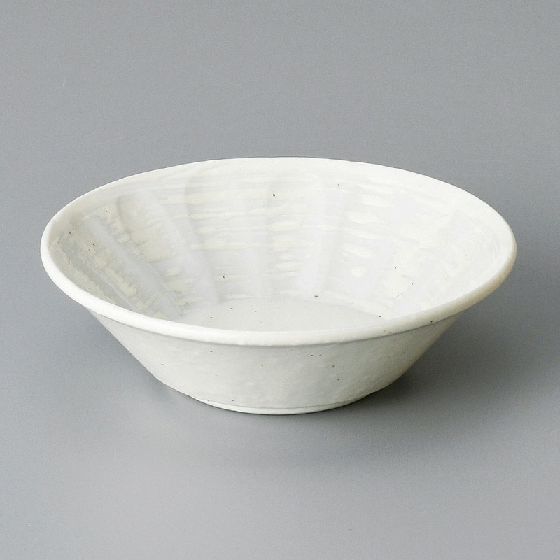 金正陶器 白粉引4.5鉢 1個(ご注文単位1個)【直送品】