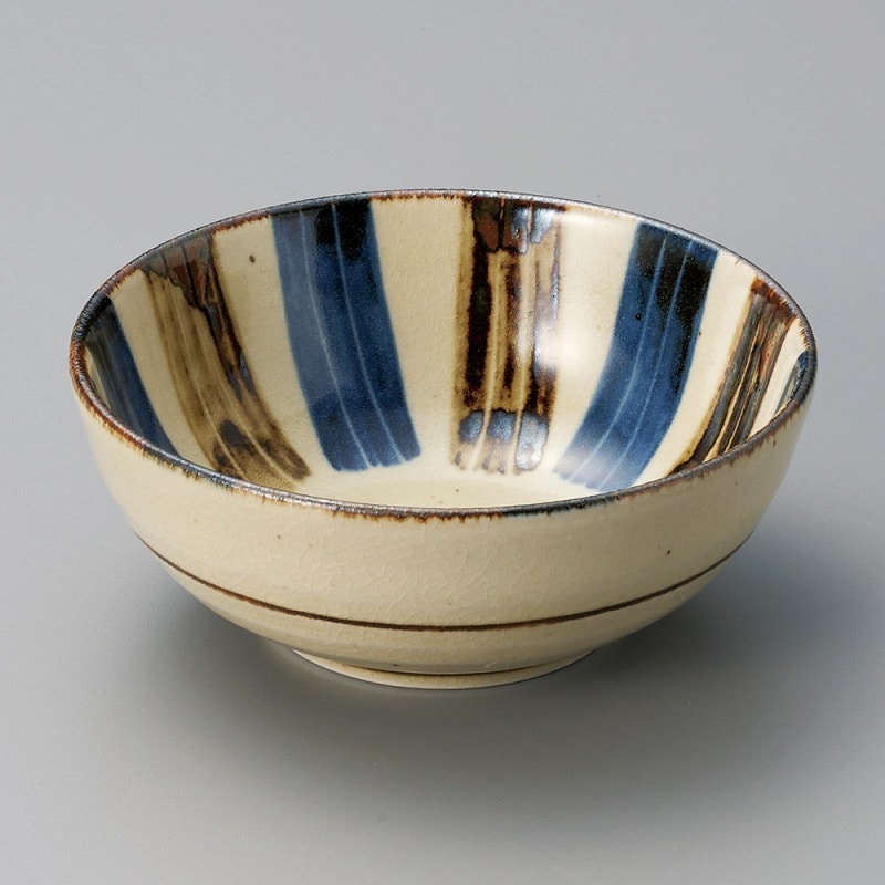 金正陶器 二色彩沖縄4.5小鉢 1個(ご注文単位1個)【直送品】