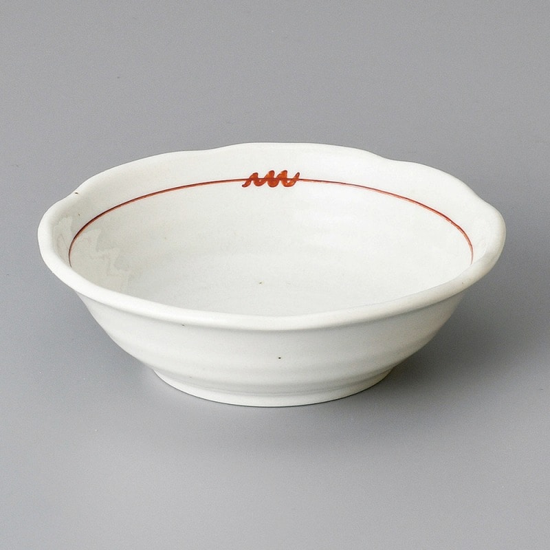 金正陶器 赤結び4.5鉢 1個(ご注文単位1個)【直送品】