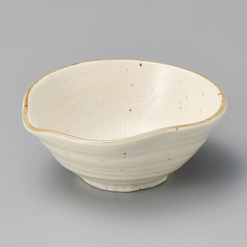 金正陶器 白唐津片口小鉢 1個(ご注文単位1個)【直送品】
