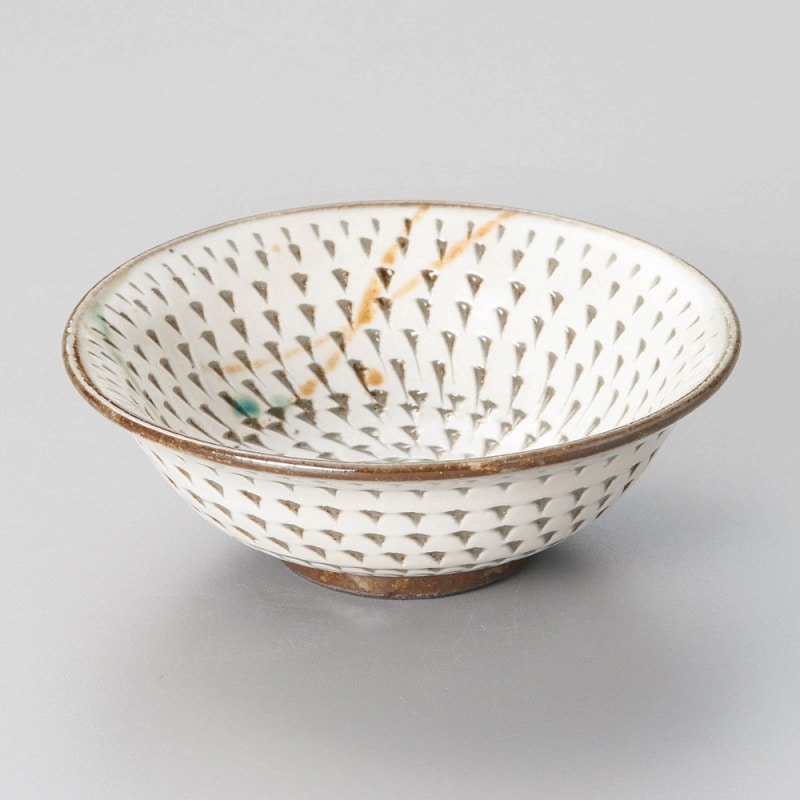 金正陶器 手彫り(飛びカンナ)4.0鉢 1個(ご注文単位1個)【直送品】