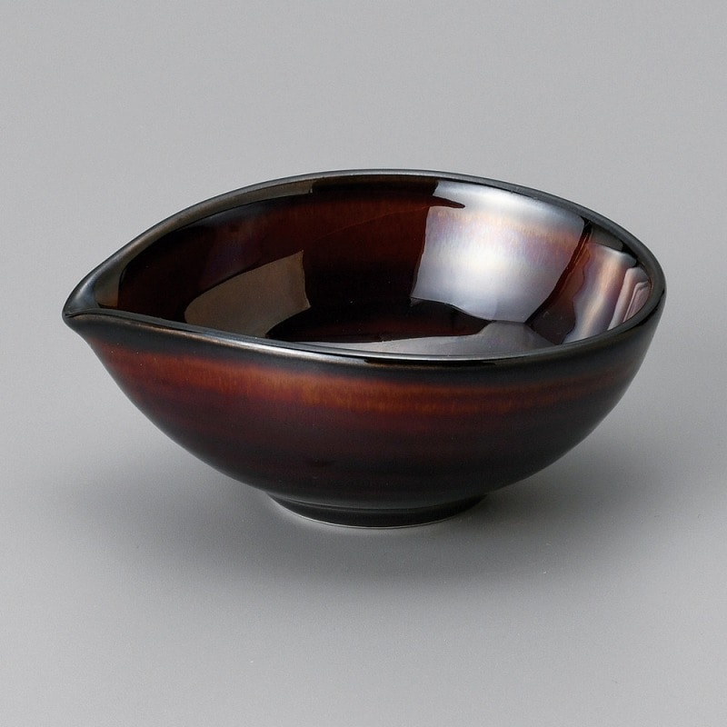 金正陶器 うるし釉片口小鉢 1個(ご注文単位1個)【直送品】