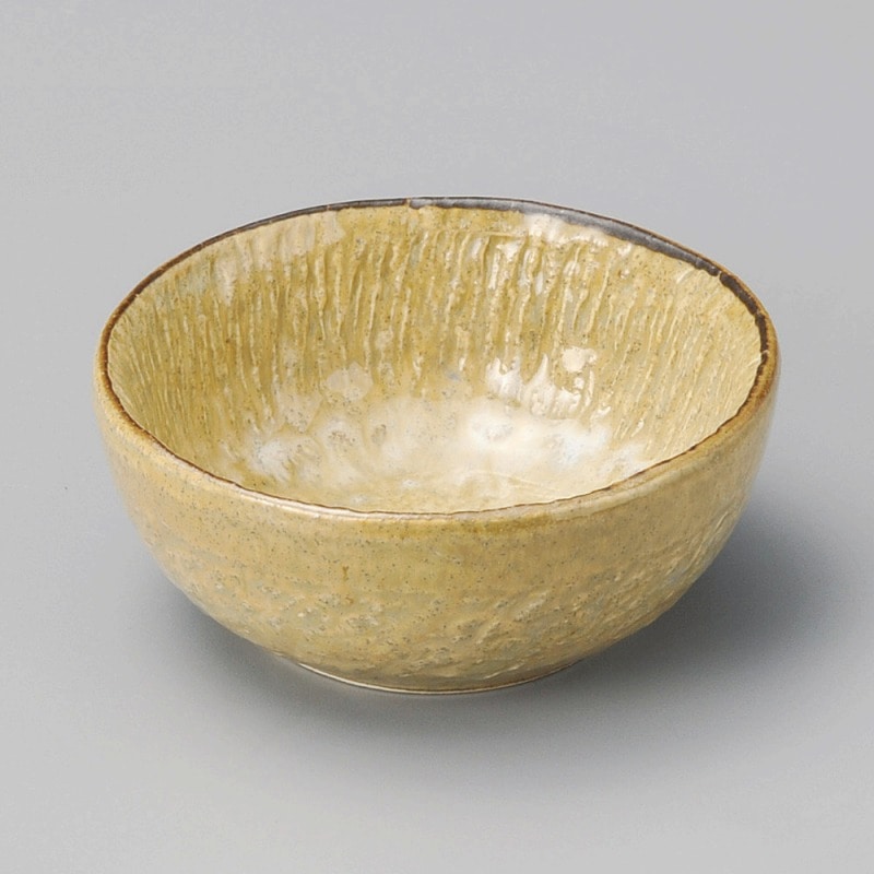 金正陶器 黄窯変玉割ﾎﾞｰﾙ 1個（ご注文単位1個）【直送品】