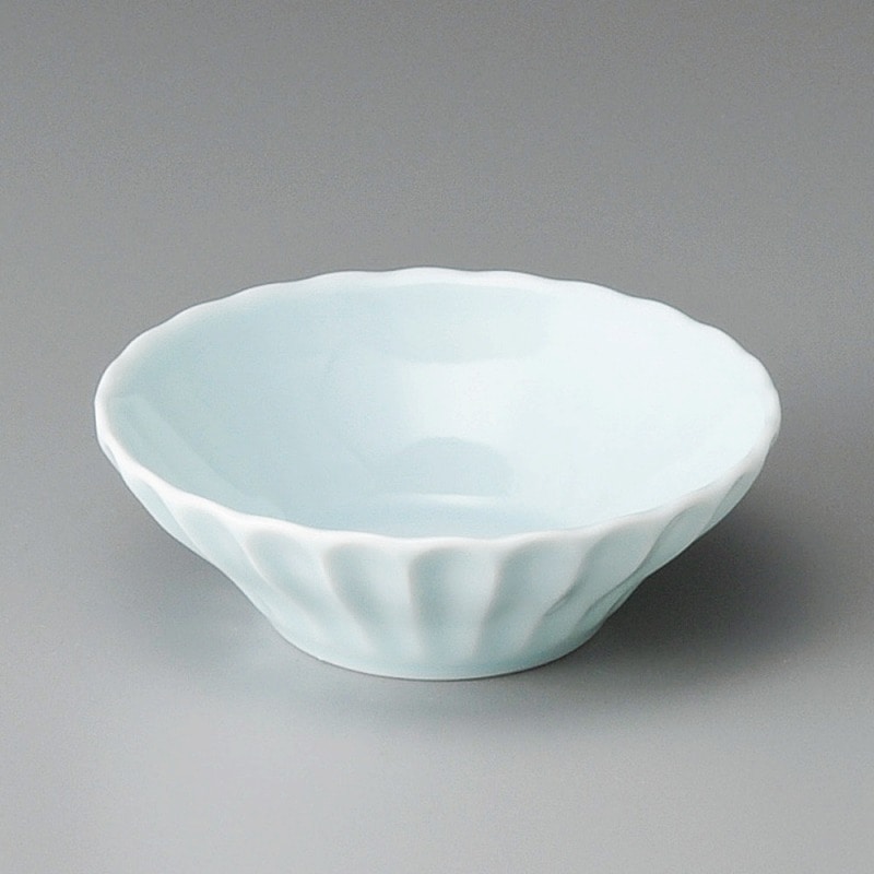 金正陶器 青白磁霞12.5cm浅ボール 1個(ご注文単位1個)【直送品】