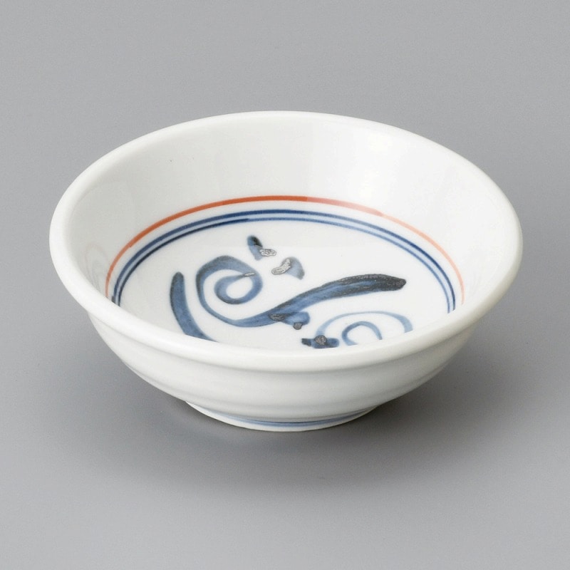 金正陶器 赤筋唐草4.0玉渕玉割 1個(ご注文単位1個)【直送品】
