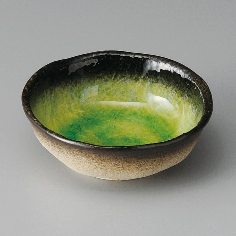 金正陶器 藍染ヒワ3.6小鉢 1個(ご注文単位1個)【直送品】