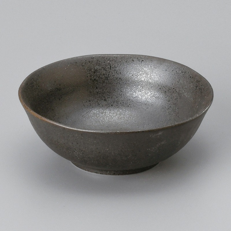 金正陶器 黒点ゆらぎ4.0鉢 1個(ご注文単位1個)【直送品】