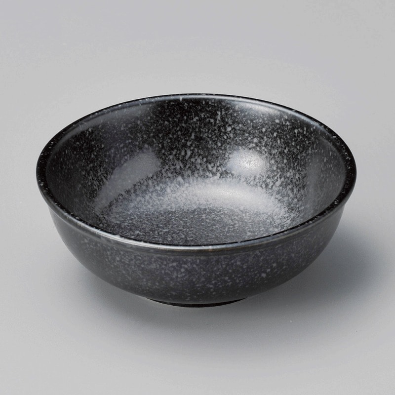 金正陶器 黒結晶4.5玉渕丼 1個(ご注文単位1個)【直送品】