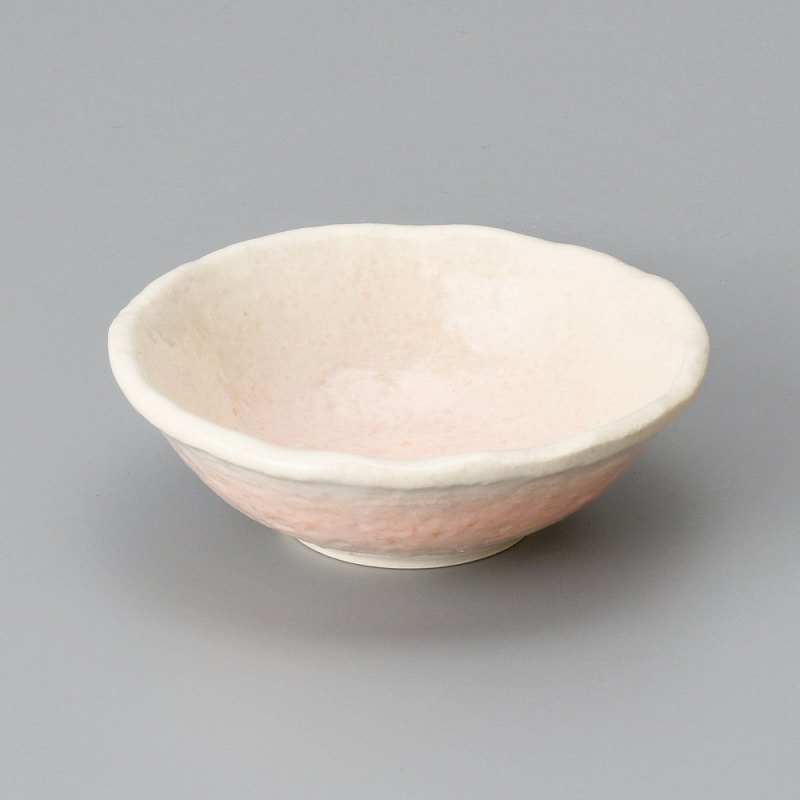 金正陶器 桜志野 花形小付 1個(ご注文単位1個)【直送品】