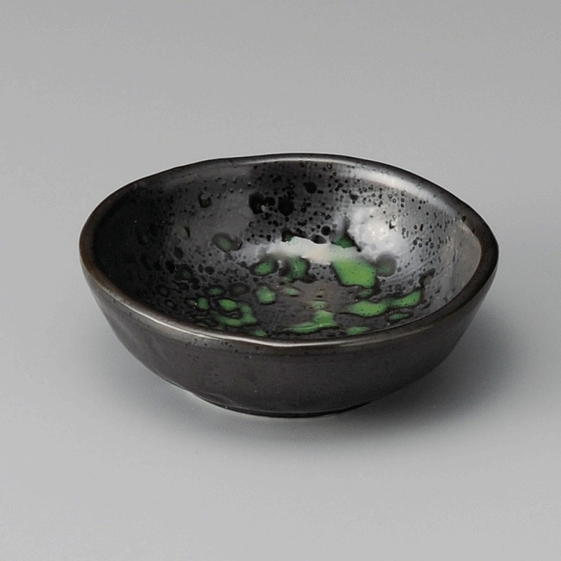 金正陶器 緑天目丸小鉢 1個(ご注文単位1個)【直送品】