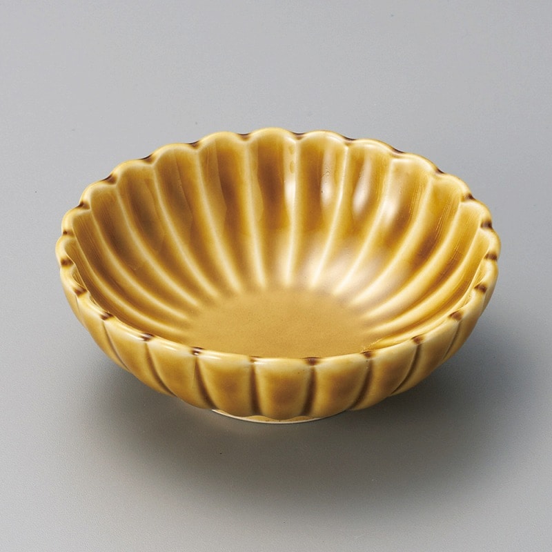 金正陶器 キゼト菊型小鉢(大) 1個(ご注文単位1個)【直送品】