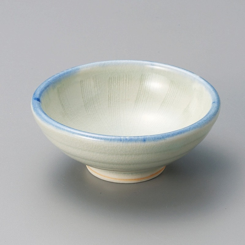 金正陶器 オフケ流し櫛目3.3小鉢 1個(ご注文単位1個)【直送品】