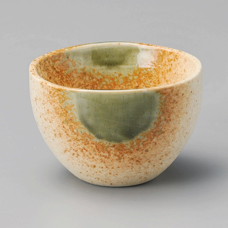 金正陶器 織部吹きマルチ丼 1個(ご注文単位1個)【直送品】