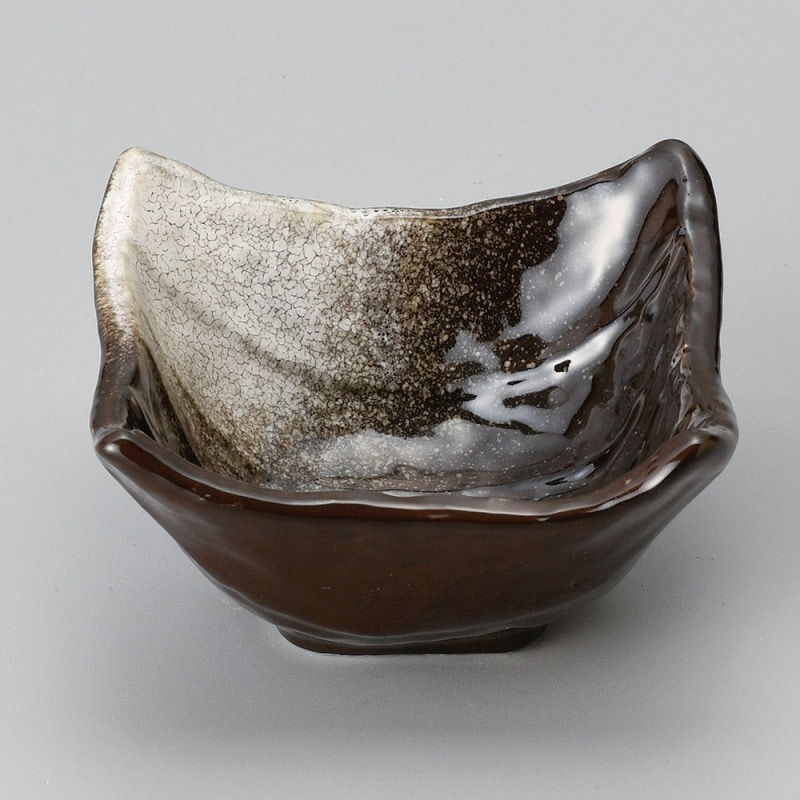 金正陶器 あけぼの四角小鉢(中) 1個(ご注文単位1個)【直送品】