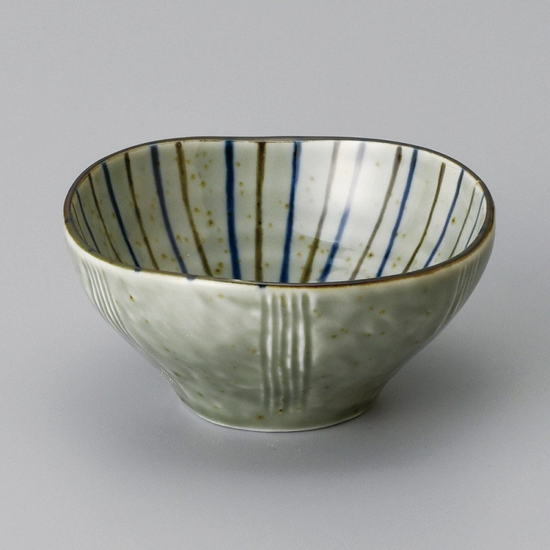 金正陶器 益子十草三角小鉢 1個(ご注文単位1個)【直送品】
