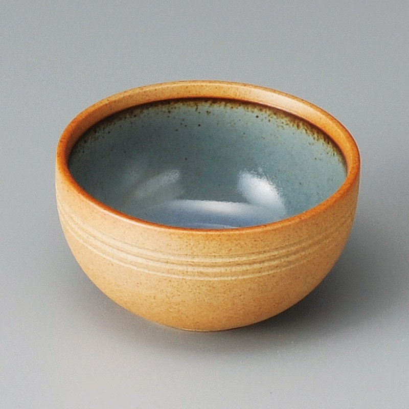 金正陶器 ブルー内貫入小鉢 1個(ご注文単位1個)【直送品】