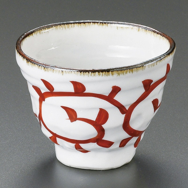 金正陶器 赤絵唐草小鉢 1個(ご注文単位1個)【直送品】