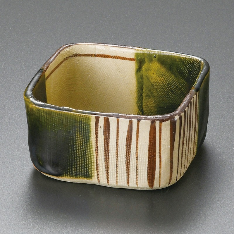 金正陶器 織部デザート鉢つるし柿 1個(ご注文単位1個)【直送品】
