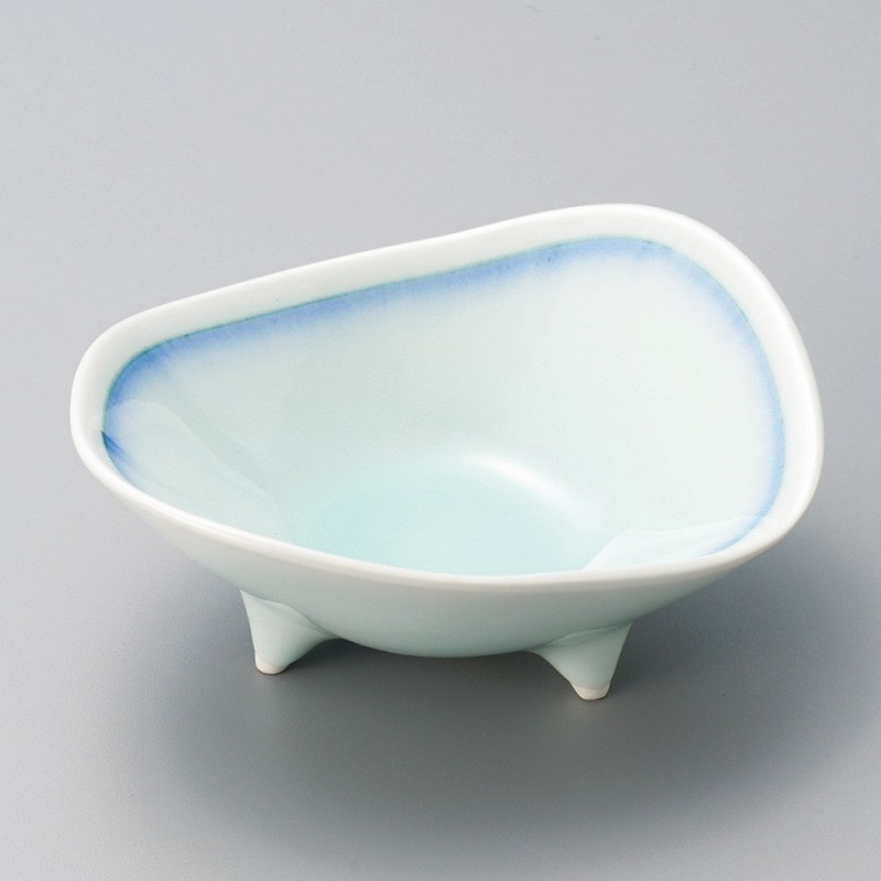 金正陶器 青白磁藍流し小鉢 1個(ご注文単位1個)【直送品】
