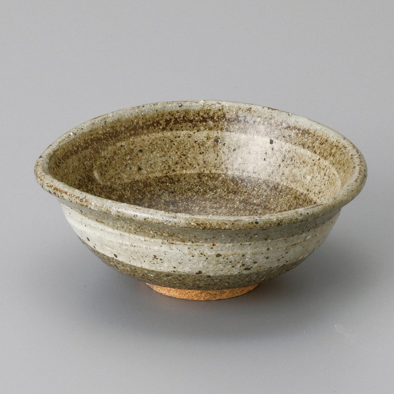 金正陶器 土灰釉楕円鉢 1個(ご注文単位1個)【直送品】