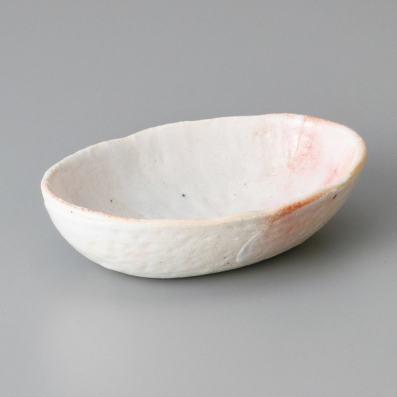 金正陶器 桜志野楕円小鉢 1個（ご注文単位1個）【直送品】