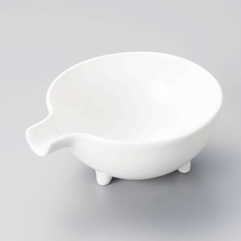 金正陶器 白磁片口小鉢(中) 1個（ご注文単位1個）【直送品】