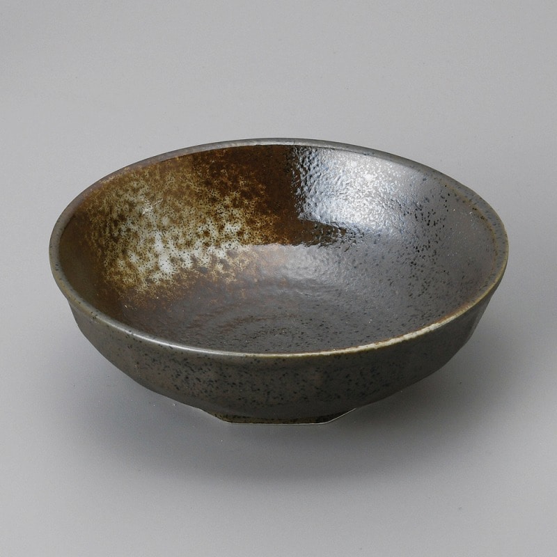 金正陶器 白吹天目石垣4.5ボール 1個(ご注文単位1個)【直送品】