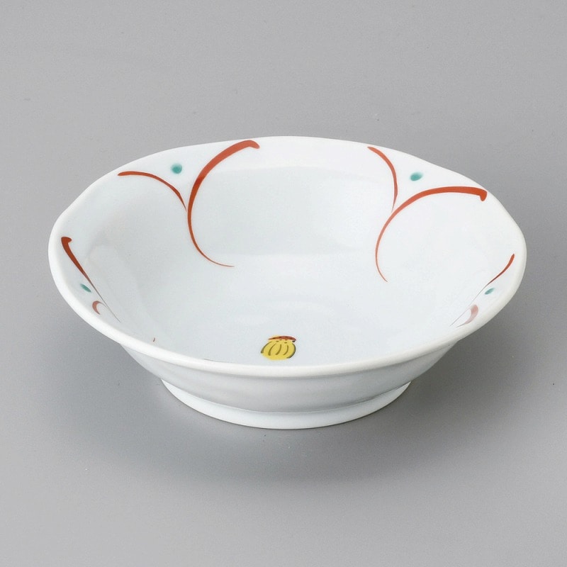 金正陶器 青地花だより3.3浅丼 1個(ご注文単位1個)【直送品】