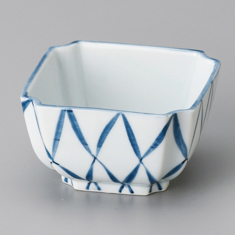 金正陶器 あみ3.5角形丼 1個(ご注文単位1個)【直送品】
