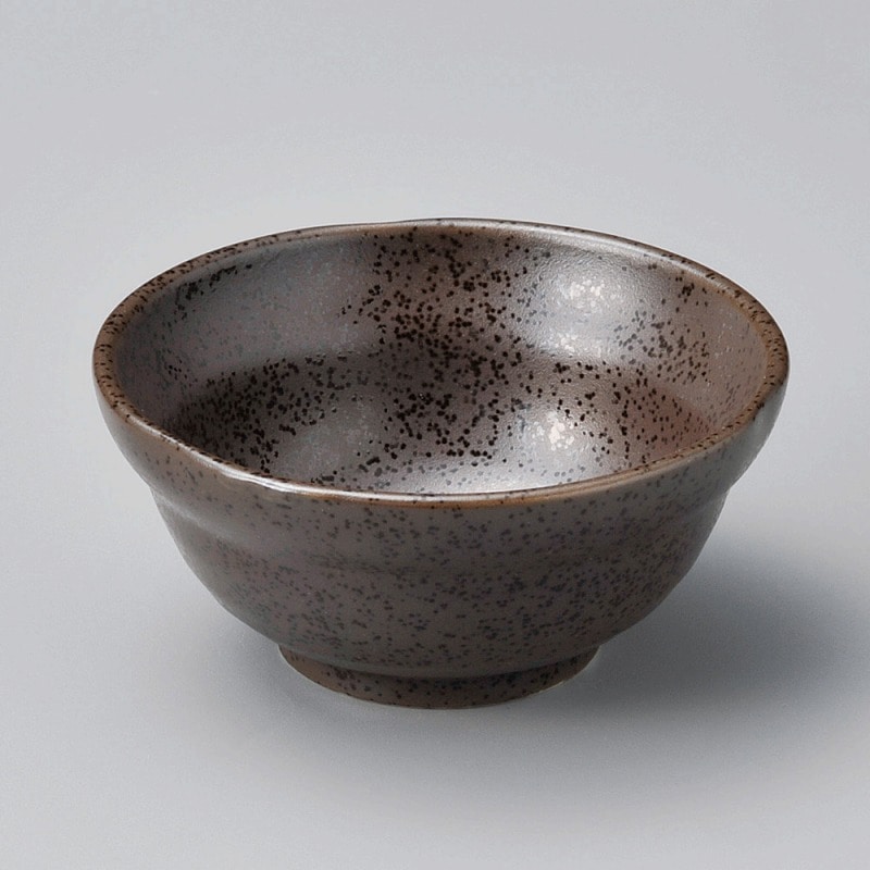 金正陶器 黒結晶六ベエ小鉢(大) 1個(ご注文単位1個)【直送品】