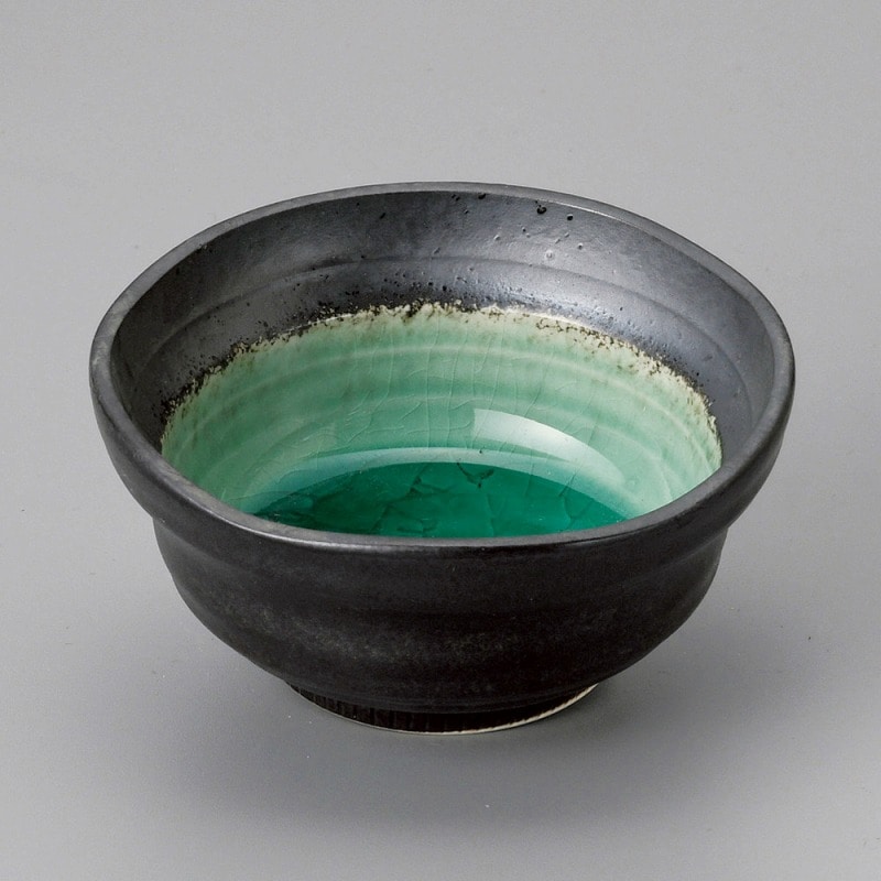 金正陶器 深海グリン小鉢(中) 1個(ご注文単位1個)【直送品】