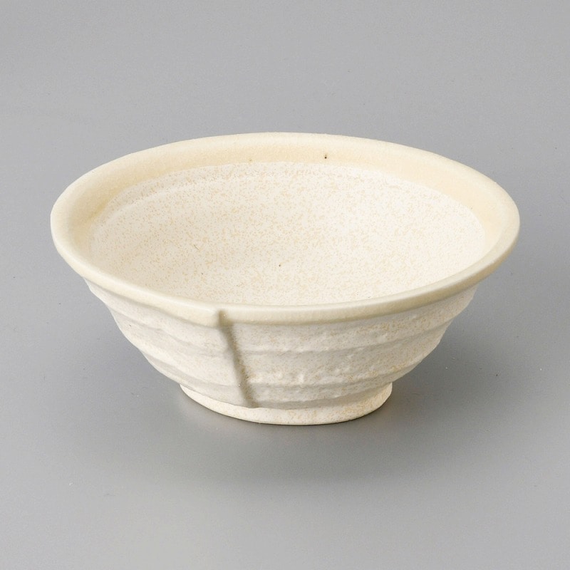 金正陶器 ベージュ合せ小鉢(中) 1個(ご注文単位1個)【直送品】