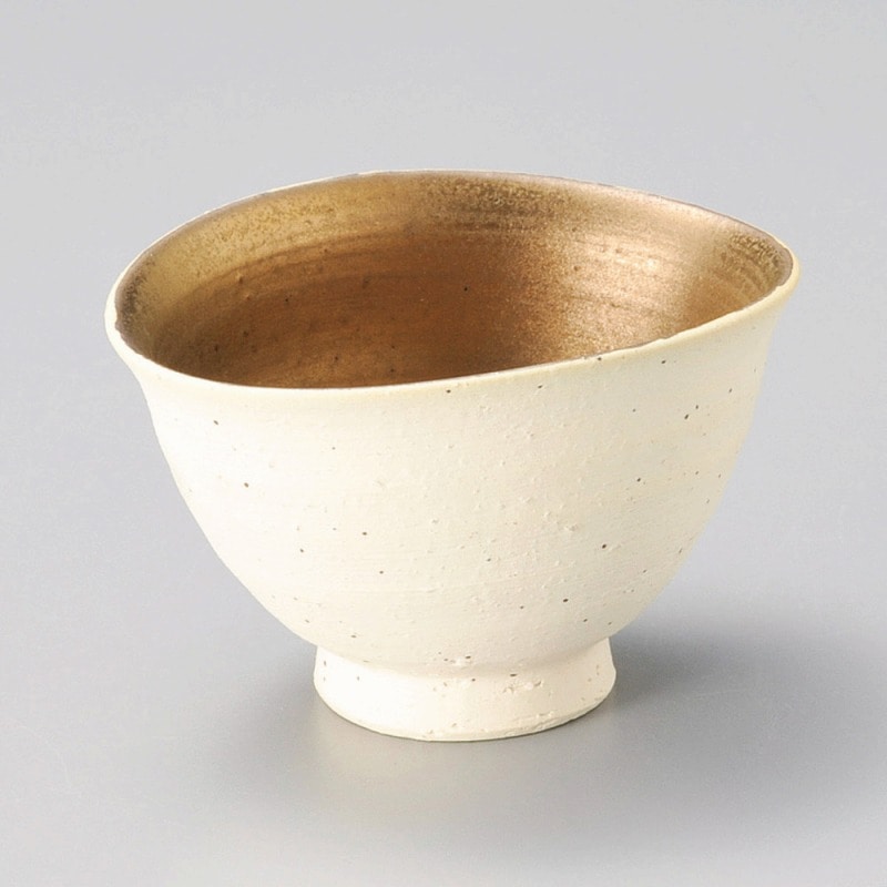 金正陶器 焼〆金彩楕円小鉢 1個(ご注文単位1個)【直送品】