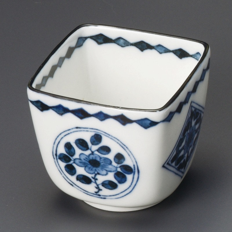 金正陶器 古染亀甲3.3角小付 1個(ご注文単位1個)【直送品】