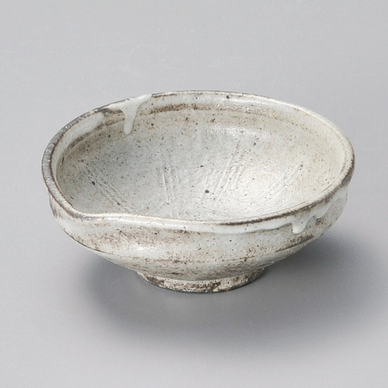 金正陶器 灰釉片口小付 1個(ご注文単位1個)【直送品】