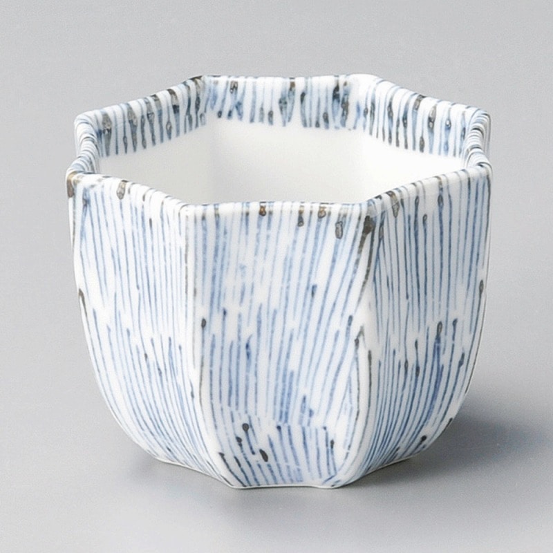金正陶器 八角十草小鉢 1個(ご注文単位1個)【直送品】