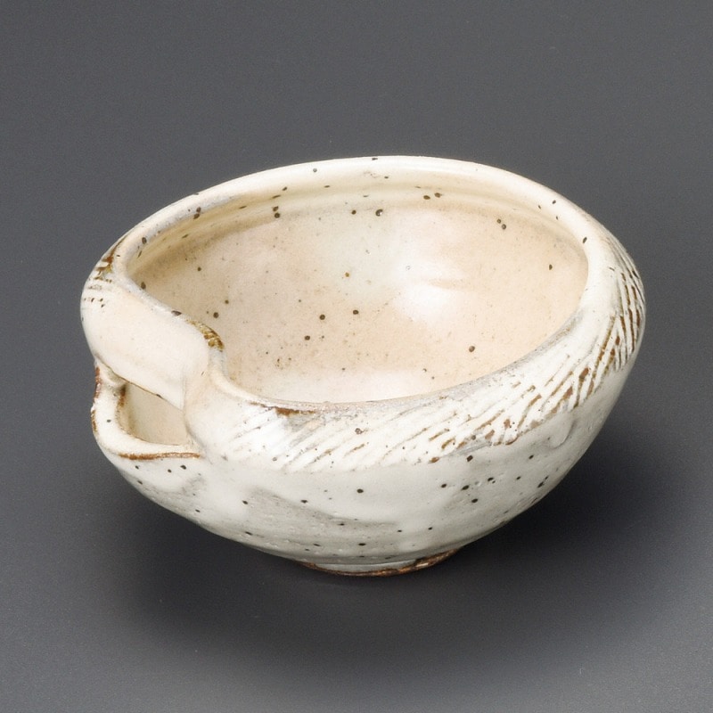 金正陶器 粉引櫛目片口小付 1個(ご注文単位1個)【直送品】