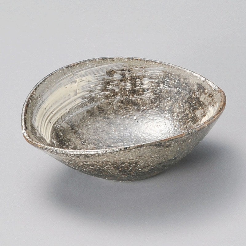 金正陶器 刷毛目たわみ小付 1個(ご注文単位1個)【直送品】