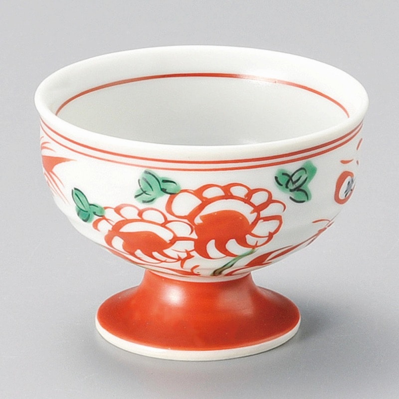 金正陶器 花鳥高台小鉢 1個(ご注文単位1個)【直送品】