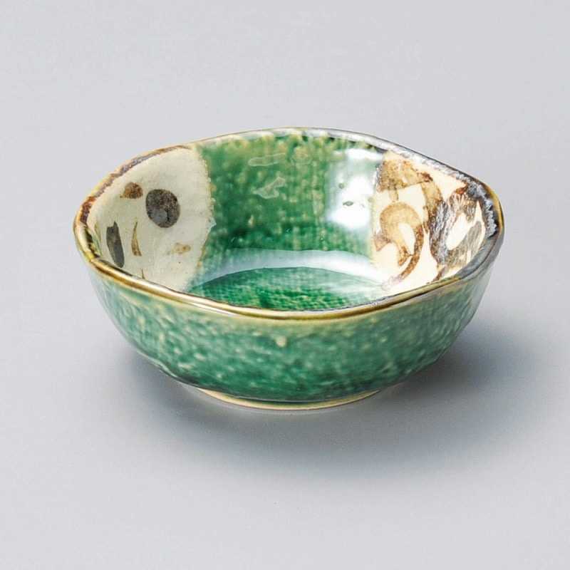 金正陶器 里山織部丸千代口 1個(ご注文単位1個)【直送品】