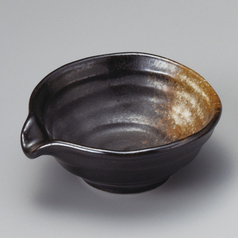 金正陶器 SKT黒六兵衛片口小鉢 1個(ご注文単位1個)【直送品】