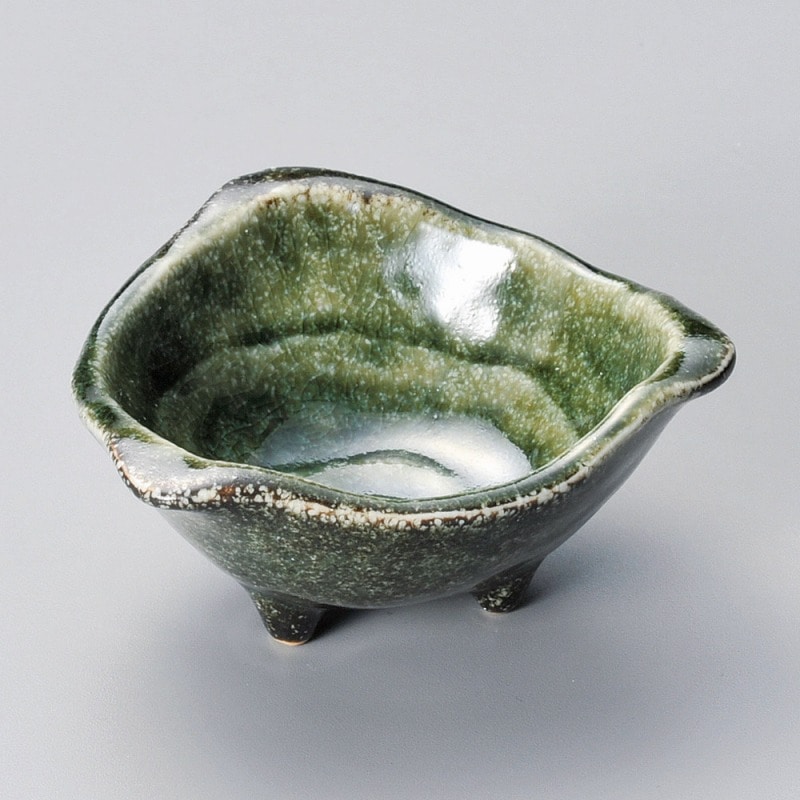 金正陶器 カイラギ三角小鉢 1個(ご注文単位1個)【直送品】