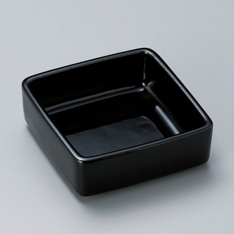 金正陶器 ブラック3.0角形丼 1個(ご注文単位1個)【直送品】