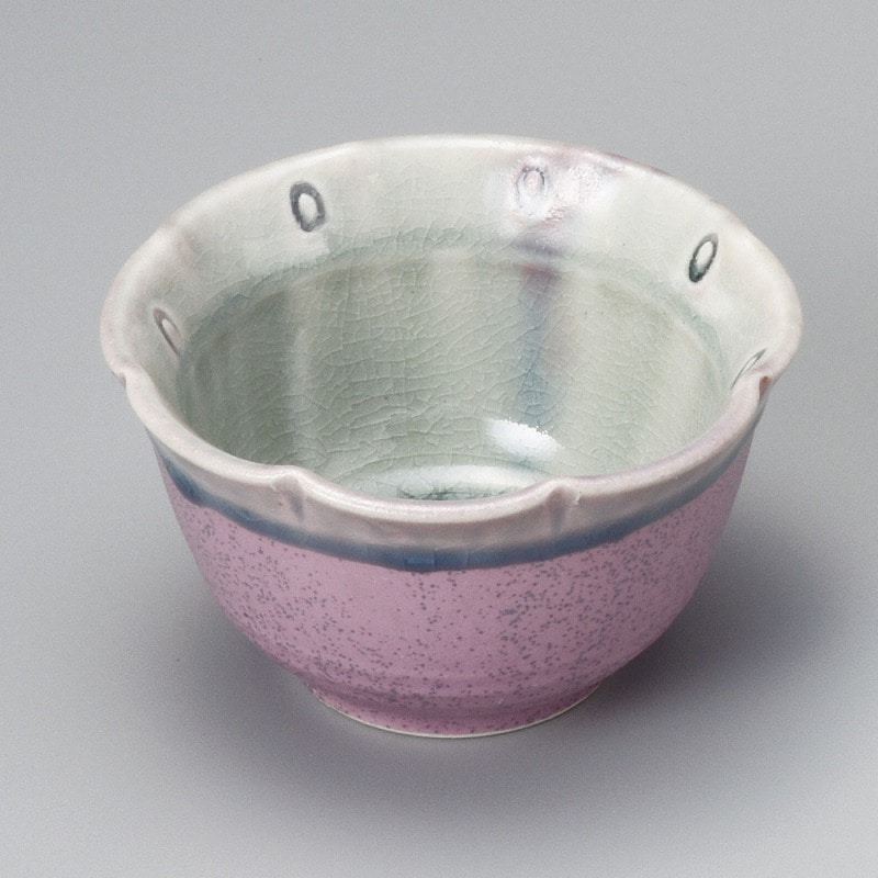 金正陶器 花ごよみ紫小付 1個(ご注文単位1個)【直送品】