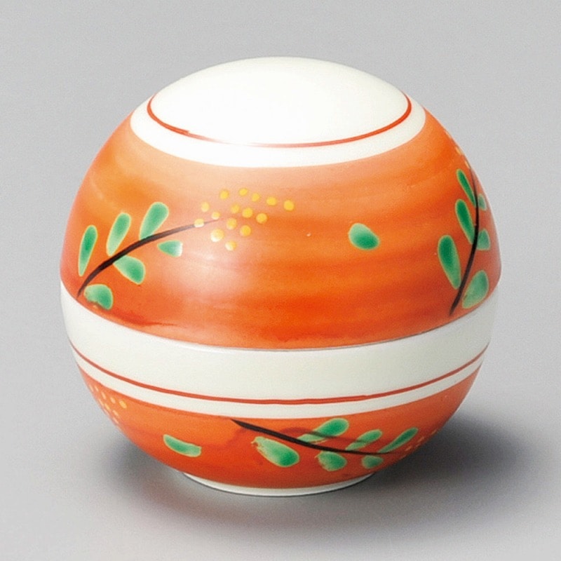 金正陶器 赤絵萩珍味 1個（ご注文単位1個）【直送品】
