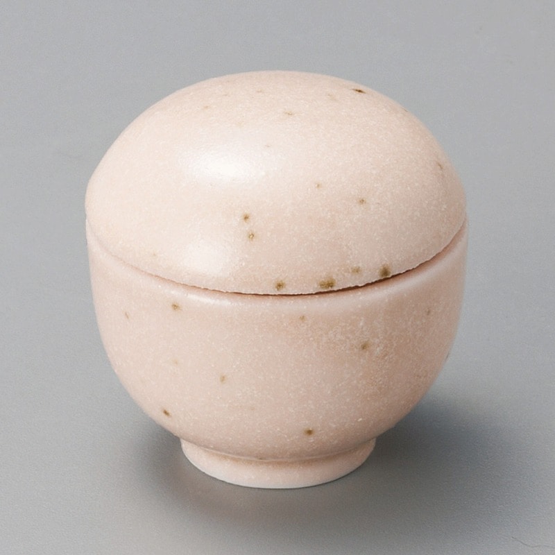金正陶器 ピンク蓋付珍味 1個(ご注文単位1個)【直送品】