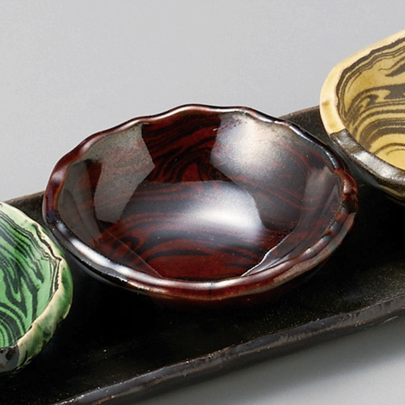金正陶器 マーブル飴豆珍味 1個(ご注文単位1個)【直送品】