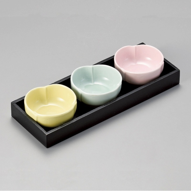金正陶器 三色珍味用枠 1個(ご注文単位1個)【直送品】