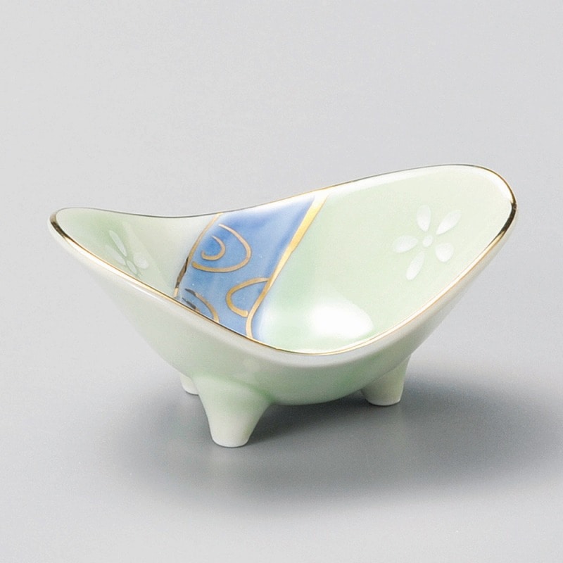 金正陶器 若草流水小花石庭珍味 1個（ご注文単位1個）【直送品】